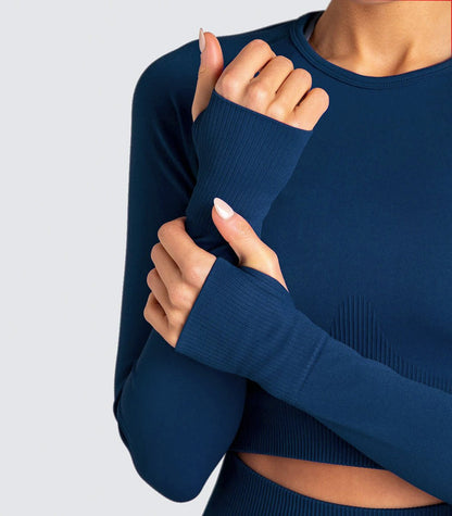 Set Sapphire 3x (leggins + reggiseno + top) - NOHUG.wear