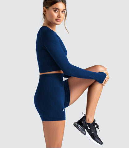 Set Sapphire 3x (shorts + reggiseno + top) - NOHUG.wear