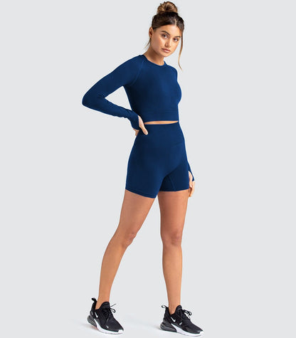Set Sapphire 3x (shorts + reggiseno + top) - NOHUG.wear